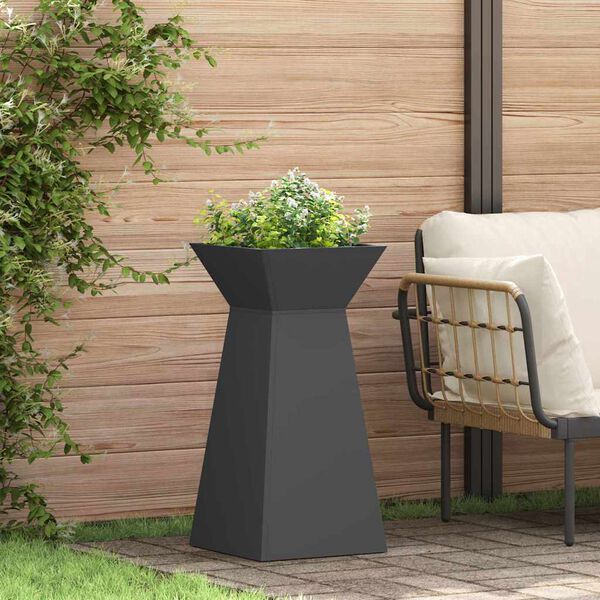 vidaXL S&oslash;yleplanter 2 pcs Svart 35 x 35 x 73 cm