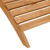 vidaXL Adirondack-stol 2 pcs Brun 137 x 77 x 95 cm Massivt Teaktre