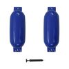 vidaXL | B&aring;tbumper | Bl&aring; 69 x 21,5 cm PVC