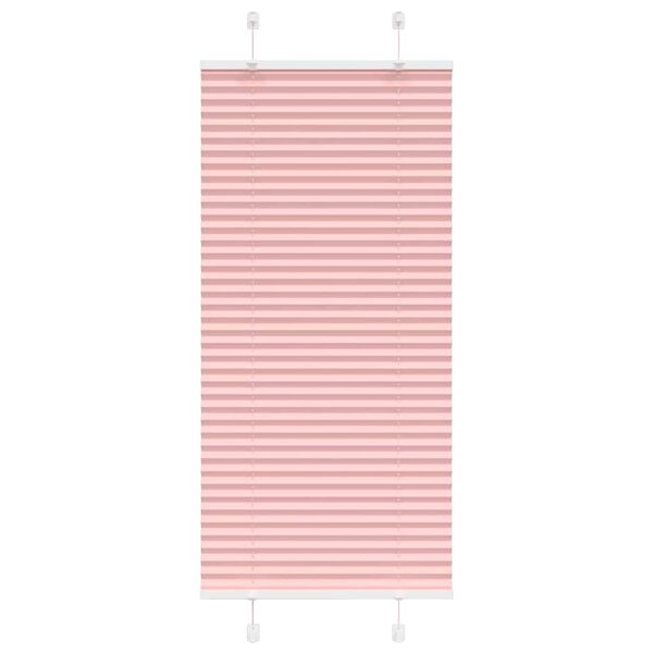 vidaXL pliss&eacute;gardin Rosa 55x150 cm Stoff Bredde 54,4 cm Polyester