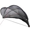 vidaXL Poolkuppel 405 x 405 x 192 cm 185T polyester med PU-belegg