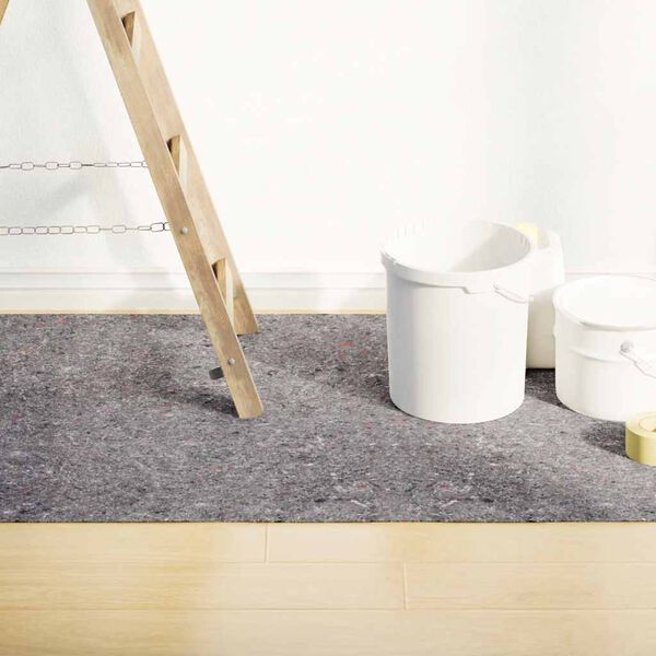 vidaXL sklisikker malerfleeces 2 stk 5 m 220 g/m&sup2; gr&aring;