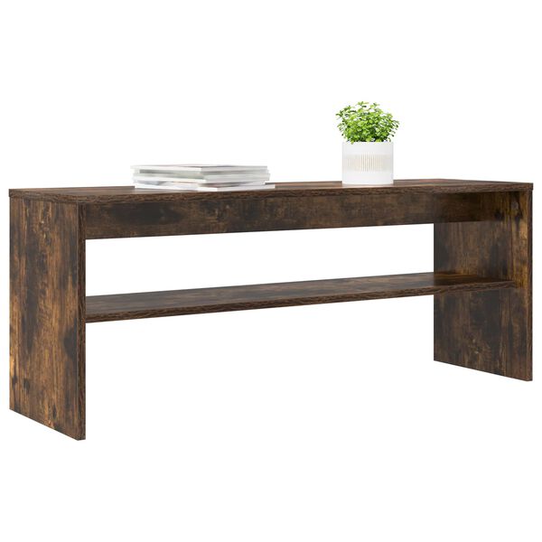 vidaXL TV-skap R&oslash;kt eik 100 x 30 x 40 cm Konstruert tre