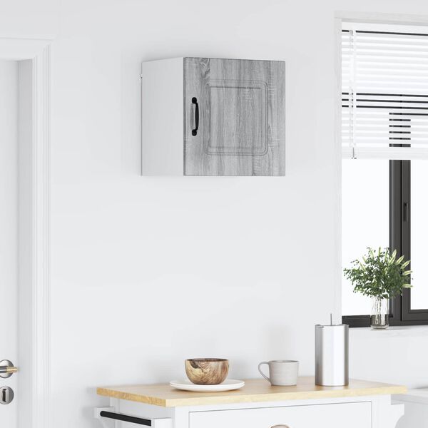 vidaXL Kj&oslash;kkenskap Kalmar Gr&aring; Sonoma 40 x 31 x 40 cm Konstruert tre