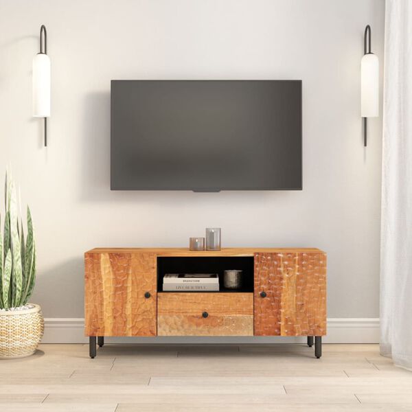 vidaXL TV-benk 105x33x46 cm heltre akasie