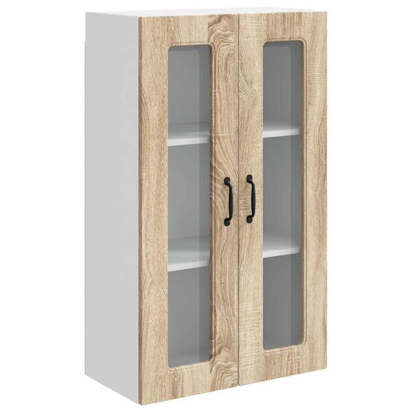 vidaXL Kj&oslash;kkenskap Kalmar Sonoma eik 60 x 31 x 100 cm Konstruert tre