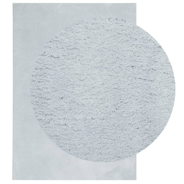 vidaXL Teppe HUARTE kort luv mykt og vaskbart bl&aring; 140x200 cm