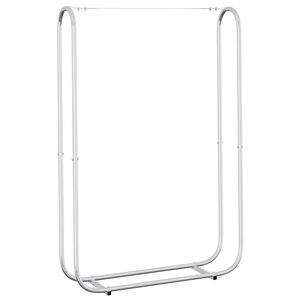 vidaXL Vedstativ 100x25x150 cm Galvanisert st&aring;l