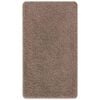 vidaXL Anti-skli badematte Brun 70 x 120 cm PP