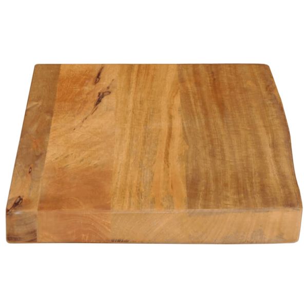 vidaXL Bordplate med naturlig kant 40x30x2,5 cm heltre mango
