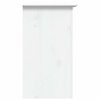 vidaXL Nattbord BODO hvit 53x38,5x67 cm heltre furu