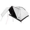 vidaXL Camping Telt 6-personers Hvit Blackout Polyester og st&aring;l