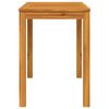 vidaXL Utend&oslash;rs spisebord 110x55x75 cm heltre akasie