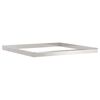 vidaXL Sneglegjerder 20 stk. 100 x 3,5 x 25 cm Rustfritt St&aring;l s&oslash;lv