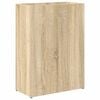 vidaXL Parasollstativ Sonoma eik 40 x 20 x 55,5 cm Konstruert tre