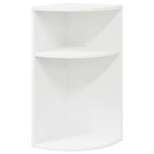 vidaXL Avlastningsbord Hvit 29,6 x 29,6 x 60 cm Konstruert tre