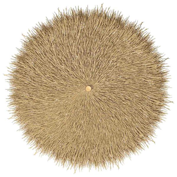 vidaXL Tiki Paraply med banan blad kalesje 150 cm bambus