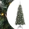 vidaXL Kunstig juletre Gr&oslash;nn 150 cm PVC, plast og st&aring;l