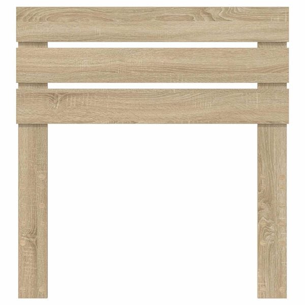 vidaXL Hodegavl Sonoma eik 75 cm Konstruert tre