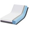 vidaXL Madrass Hvit og Grå 80 x 160 cm Minnefoam