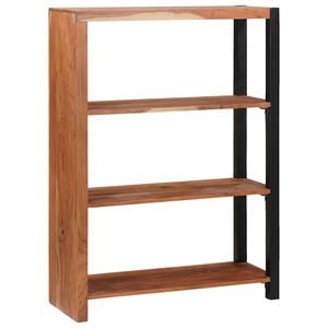 vidaXL Bokhylle Brun 80 x 30 x 110 cm Solid akasietre