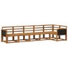 vidaXL Utend&oslash;rs sofa-sett 6 pcs Naturlig Solid akasietre