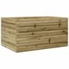 vidaXL Plantekasse 90x60x45,5 cm impregnert furu