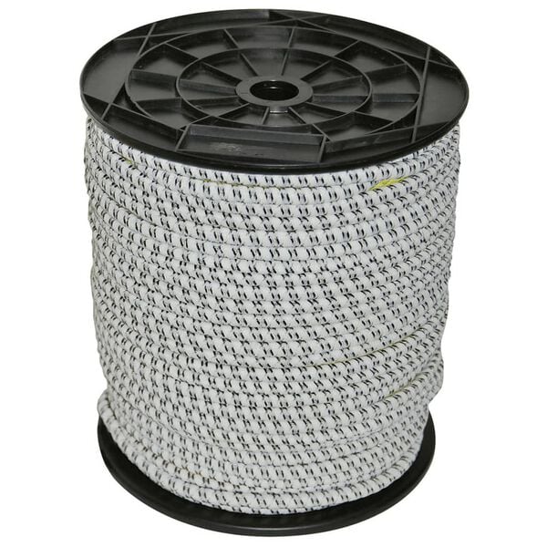 Kerbl Elektrisk gjerdetau gummi 50 m 7 mm 441891