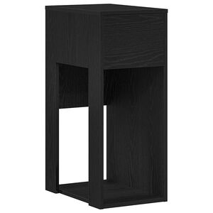 vidaXL Datat&aring;rnstativ med skuff svart 30x44x74 cm