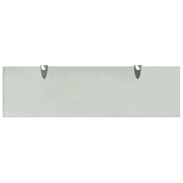 vidaXL Flytende hylle glass 70x20 cm 8 mm