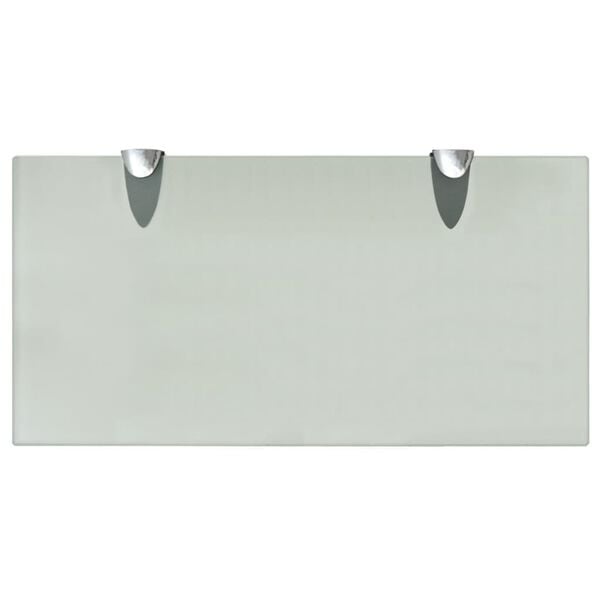 vidaXL Flytende hyller 2 stk glass 40x20 cm 8 mm