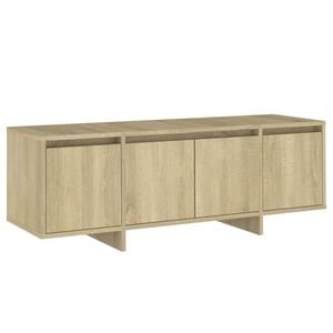 vidaXL TV-benk sonoma eik 120x30x40,5 cm konstruert tre