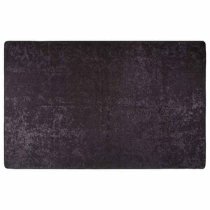 vidaXL Vaskbart teppe 80x150 cm antrasitt