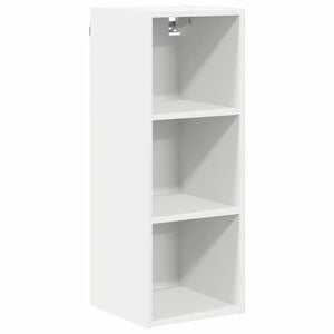 vidaXL Hengende skap Riga Hvit 30 x 29,5 x 80 cm Konstruert tre