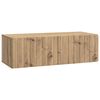 vidaXL Vegghengt TV skap Artisan eik 98 x 41 x 30 cm Konstruert tre