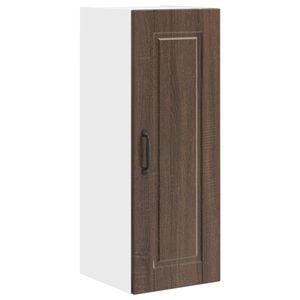 vidaXL Veggskap PORTO Brun Eik 30 x 31 x 80 cm Konstruert tre