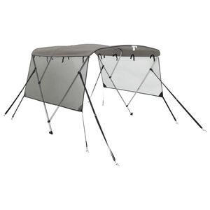 vidaXL B&aring;tkalesje 3-buet med sidevegger i netting 183x(154-167)x137 cm