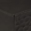 vidaXL Nattbord svart 50x33x60 cm heltre mango