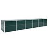 vidaXL H&oslash;ybed galvanisert st&aring;l 480x80x77 cm gr&oslash;nn