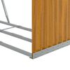 vidaXL Vedholder treutseende 120x45x140 cm galvanisert st&aring;l