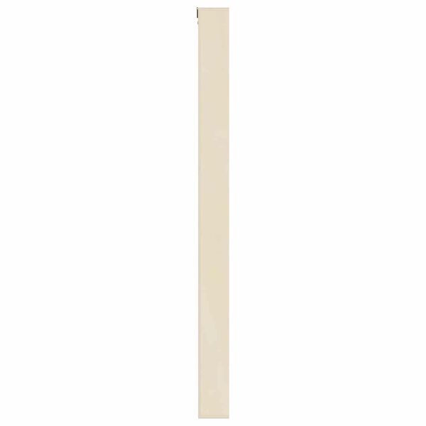 vidaXL Veggdokumentdisplay Beige 21 x 4,5 x 59 cm Konstruert tre