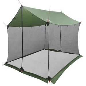 vidaXL Camping tarp med nettingvegger 270 x 210 x 210 cm Gr&oslash;nn