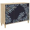 vidaXL Serviesskap DOKKUM Sonoma 102 x 33 x 75 cm Konstruert tre