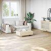vidaXL Vaskbart teppe mykt kort lugg 160x230 cm sklisikkert beige