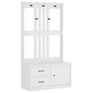 vidaXL Halltre SANDNES 87x40x159,5 cm heltre furu