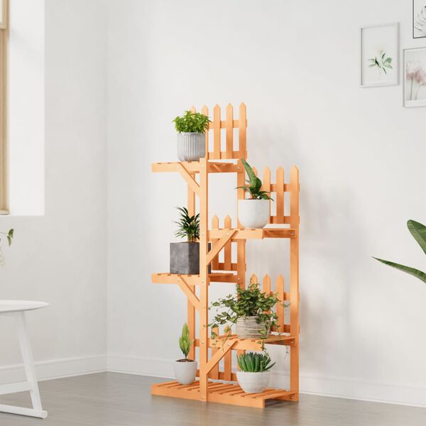 vidaXL Blomsterstativ 60x25x130 cm heltre gran