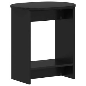 vidaXL Sidetabell Svart 50 x 39,5 x 55 cm Konstruert tre