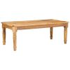 vidaXL Kaffebord Brun 110 x 55 x 40 cm Massiv mango tre