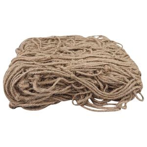 vidaXL Jute Plante St&oslash;tte Nett Naturlig 1 x 5 m 100% Tossa Jute
