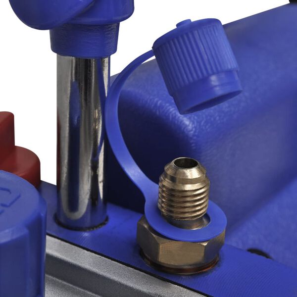 vidaXL Vakuumkammer med entrinns pumpe 5,5 L